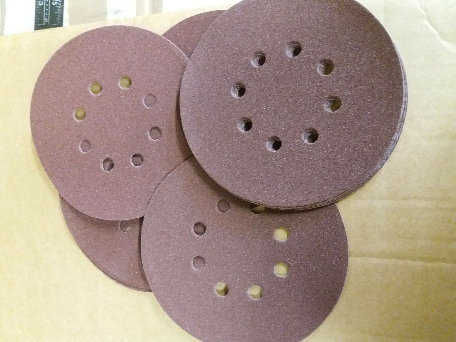 Sanding Discs - Punched - Hook & Loop (Choice of Grits & Pack Qty